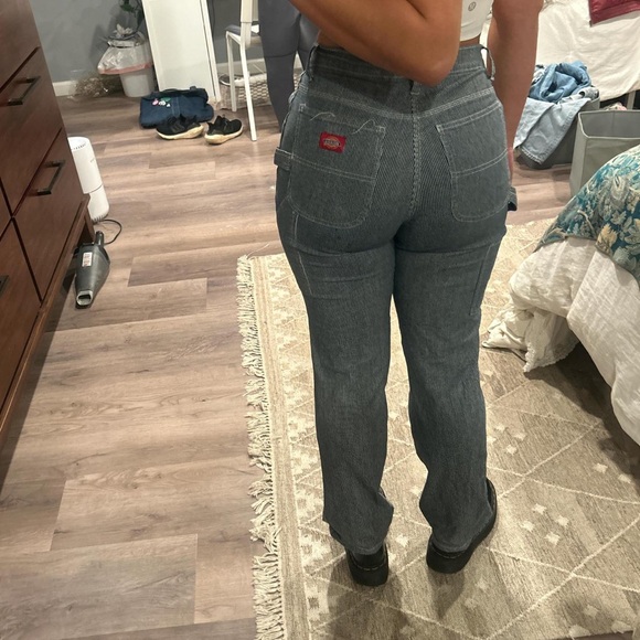 Dickies Women's Navy and White - Picture 2 of 2